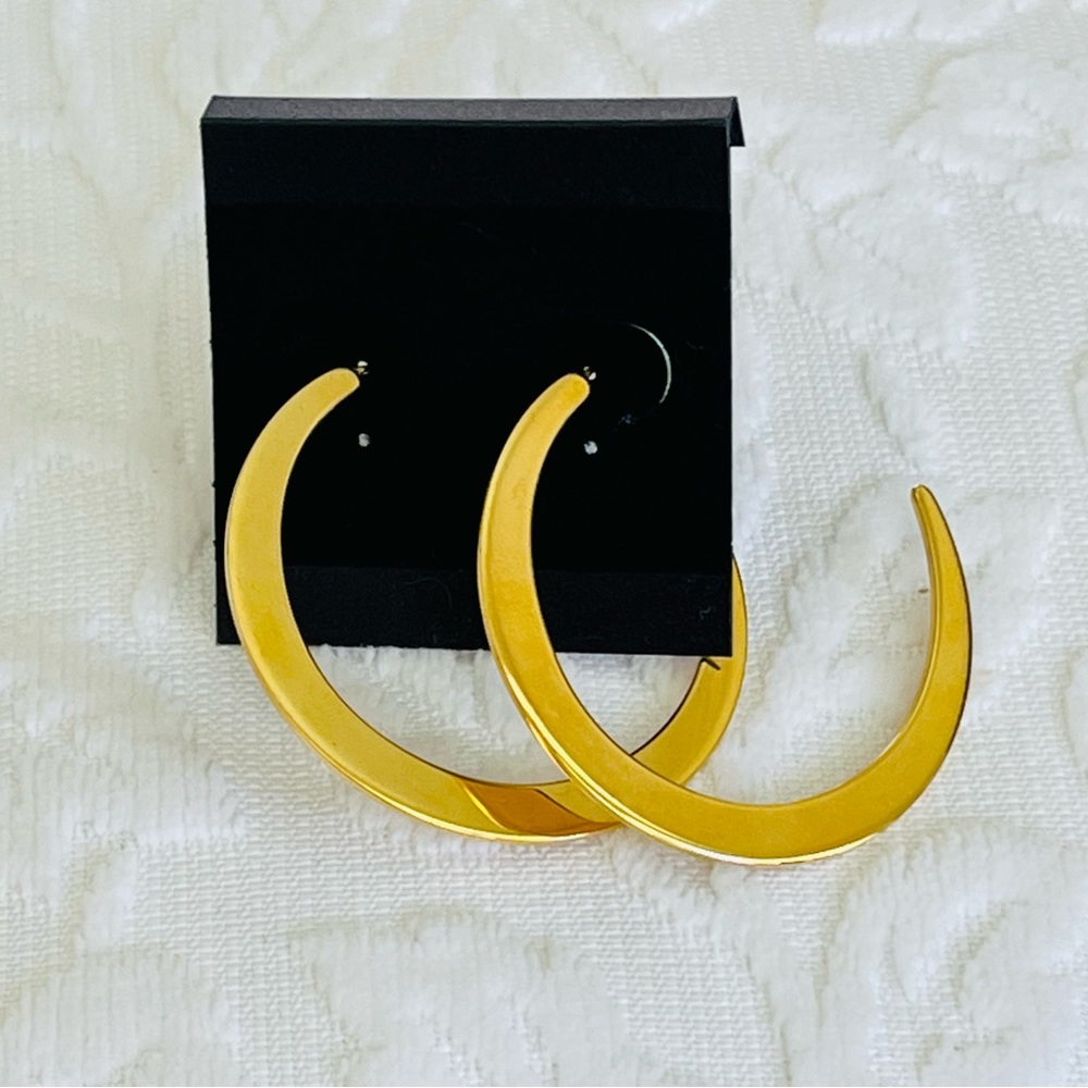 Gold Hoop Earrings